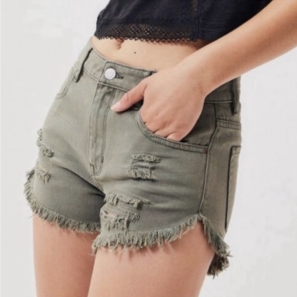PacSun Pants - PacSun Denim High Rise Festival Shorts